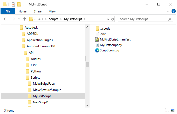 Scripts command