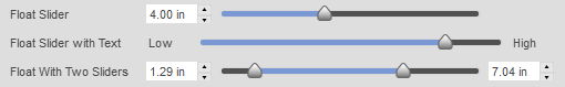 FloatSliderCommandInput