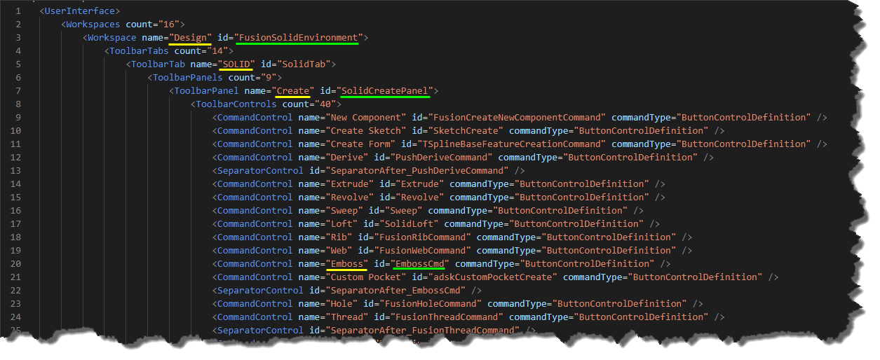 Expanded UI Structure