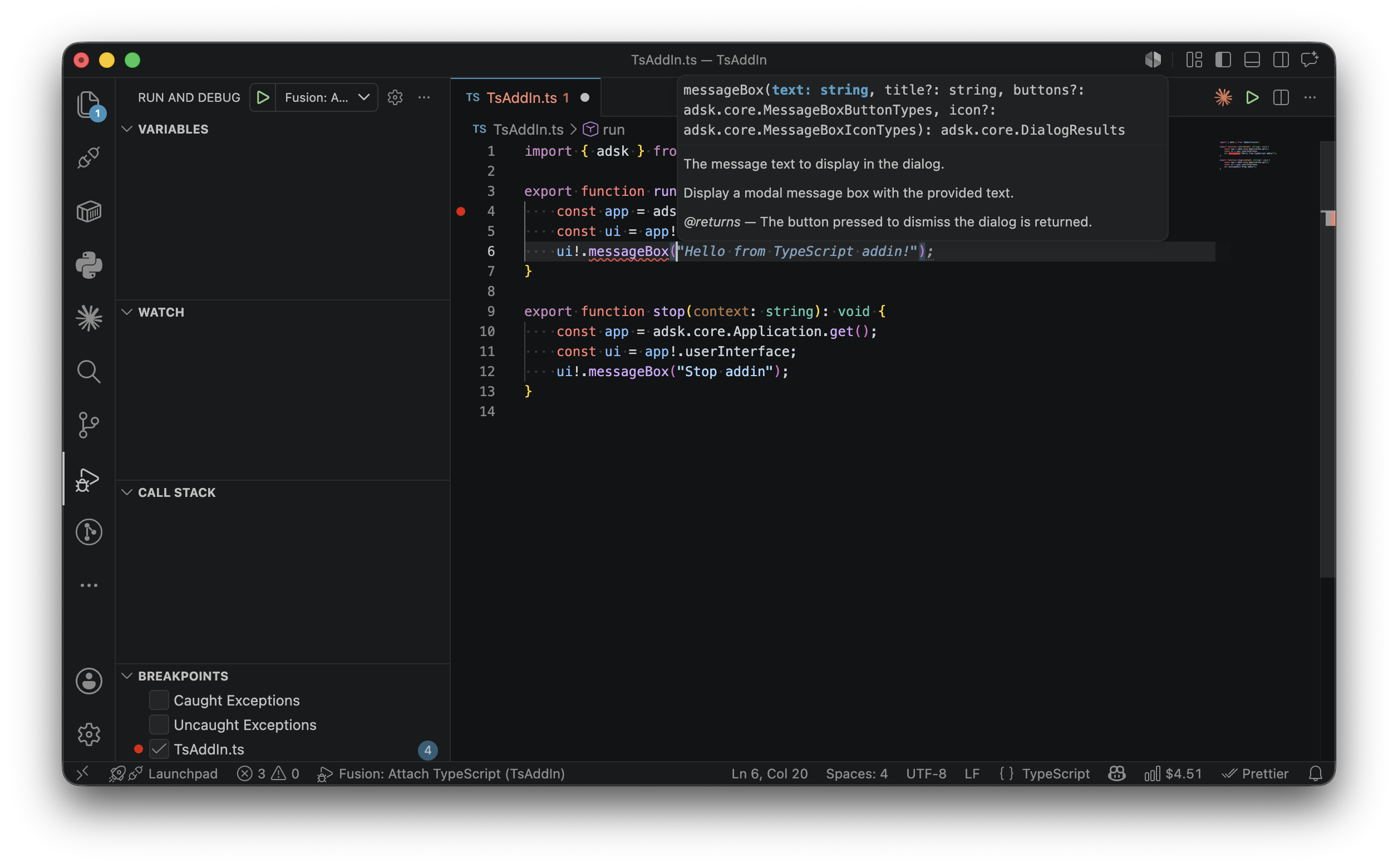 Scripts command