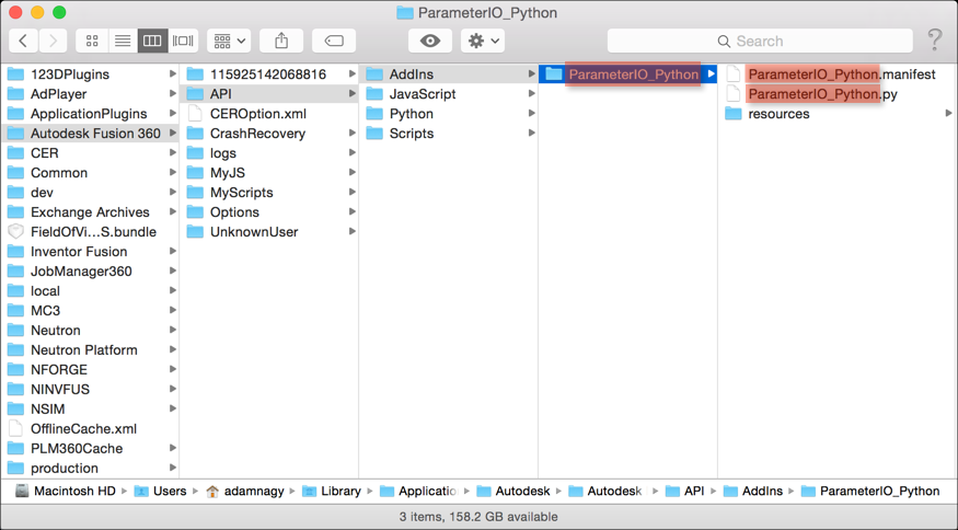 Fusion 360python Dialog How to install sample Add-Ins and Scripts